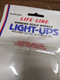 NOS 2 Pc Life Like Light Up Ho Trains Railroad Signal & Fluorescent Light Lot