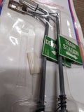 NOS 2 Pc Life Like Light Up Ho Trains Railroad Signal & Fluorescent Light Lot