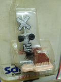 NOS 2 Pc Life Like Light Up Ho Trains Railroad Signal & Expressway Light Lot
