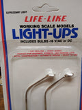 NOS 2 Pc Life Like Light Up Ho Trains Railroad Signal & Expressway Light Lot