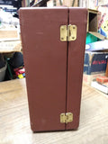 Portable Mixology Bartender Kit and Cocktail Shaker Set w/Leather Carry Case