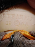Vtg 1965 Effanbee Brownie Girl Scout 8.5" Doll Uniform Hat Opening Eye's Nice!