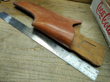 Vtg Brown Leather Large 15 inch Pistol Holster 6 inch Barrel Left Hand