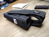 Uncle Mike's Sidekick Black Canvas 6" Pistol Holster 3" Barrel Right Hand