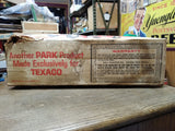 Vtg 1960s Texaco Jet Fuel Truck Steering Wheels Park Co 23" Pressed Steel w/Box!