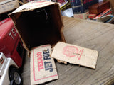 Vtg 1960s Texaco Jet Fuel Truck Steering Wheels Park Co 23" Pressed Steel w/Box!