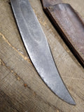 Vtg Edge Mark 473 Solingen Germany Fixed Blade Hunting Knife Stag Handle Sheath
