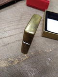 Vtg Zippo Camel Logo Brass Cigarette Lighter 1932 1992 Initial KLW Nice W/Box!