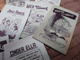 Vtg 12 Pc 1955 Erotic Adult Cartoon Mini Joke Book Lot McCoy Print Shop Chicago