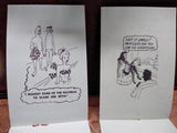 Vtg 12 Pc 1955 Erotic Adult Cartoon Mini Joke Book Lot McCoy Print Shop Chicago