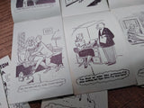 Vtg 12 Pc 1955 Erotic Adult Cartoon Mini Joke Book Lot McCoy Print Shop Chicago