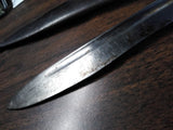 Vtg WW2 TOLEDO Spanish Mauser M1941 Bolo Bayonet Fighting Knife w/Scabbard
