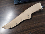 Vtg Maxam Steel 420 Stainless Fixed Blade Hunting Knife 5.75" Wood Handle Sheath