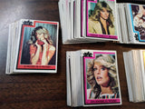 Vtg 220+ Pc Lot 1977 Charlie's Angels Collectors Trade Cards Jill Kelly Sabrina