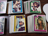 Vtg 220+ Pc Lot 1977 Charlie's Angels Collectors Trade Cards Jill Kelly Sabrina