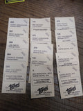 Vtg 280+ Pc Lot 1982 Topps NFL Trading Card Stickers Collectable