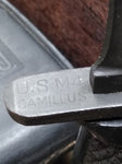 Vtg CAMILLUS US M4 Bayonet with US M8A1 VP CO Scabbard 6.25" Blade Nice Shape!
