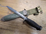 Vtg CAMILLUS US M4 Bayonet with US M8A1 VP CO Scabbard 6.25" Blade Nice Shape!