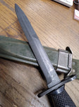 Vtg CAMILLUS US M4 Bayonet with US M8A1 VP CO Scabbard 6.25" Blade Nice Shape!