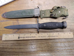 Vtg CAMILLUS US M4 Bayonet with US M8A1 VP CO Scabbard 6.25" Blade Nice Shape!