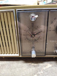 Vtg General Electric Solid State Table Top Am/Fm Clock Radio AM Works Repair Lot