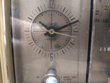 Vtg General Electric Solid State Table Top Am/Fm Clock Radio AM Works Repair Lot
