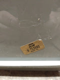 Vtg Zenith Table Top Tube Am Clock Radio Clock Works Parts Repair Lot Nice Case!