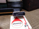 Vtg 1964 Zippo Slim Lighter Diamond & Pin Stripe Patterns Inscribed STAN w/Box