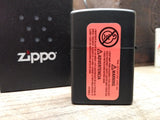 Sealed 2009 Zippo Lighter Bradford Pa Steam Locomotive Matt Black & Brass w/Box!