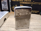 Vtg 1994 Zippo Lighter American Eagle 200th Anniversary w/Certificate & Box USA!