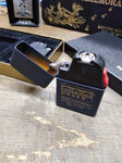 Vtg 1997 Zippo Zip Light Flashlight w/Matt Blue Case Hershey Pa Light Refill Box