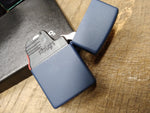 Vtg 1997 Zippo Zip Light Flashlight w/Matt Blue Case Hershey Pa Light Refill Box