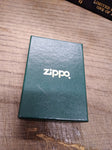 Vtg 1998 Zippo Lighter Scrimshaw Sailing Ship and Lighthouse 2 Sided USA w/Box!