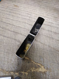Vtg 1965 Zippo Cigarette Lighter Brushed Chrome Initial JSY Pat# 2517191 USA!