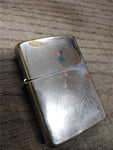 Vtg 1991 Zippo Pipe Lighter Brushed Chrome w/Patina Nice Snap Made In USA!