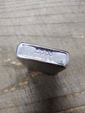 Vtg 1991 Zippo Cigarette Lighter Brushed Chrome Made In The USA!