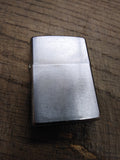 Vtg 1977 Zippo Cigarette Lighter Brushed Chrome Repair Lot Made In The USA!