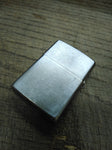 Vtg 1977 Zippo Cigarette Lighter Brushed Chrome Repair Lot Made In The USA!