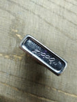 Vtg 1977 Zippo Cigarette Lighter Brushed Chrome Repair Lot Made In The USA!