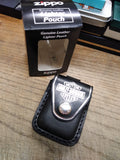 NOS Zippo Harley Davidson Motorcycle Genuine Leather Cigarett Lighter Belt Pouch