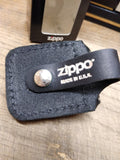 NOS Zippo Harley Davidson Motorcycle Genuine Leather Cigarett Lighter Belt Pouch