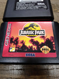 Vtg Sega Genesis Video Game Lot Jurassic Park EA Sports International Soccer