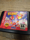 Vtg Sega Genesis Video Game Cartridge Dynamite Headdy Not Tested