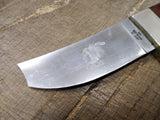 Vtg Case XX Stainless Kiowa R703 SSP Fixed Blade Knife Orig Sheath Parts Repair