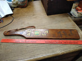 Vtg 1965 Penn State Sorority House Wood Paddle To Syble From Nancy Good Shape!