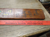 Vtg 1965 Penn State Sorority House Wood Paddle To Syble From Nancy Good Shape!