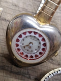 Vtg Ladies Watch Parts Repair Repurpose Lot Elgin Rensie Vulcain Manson Le Baron