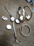 Vtg Ladies Watch Parts Repair Repurpose Lot Elgin Rensie Vulcain Manson Le Baron