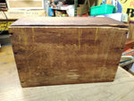 Vtg Del Monte Wooden 25 Lbs Fancy Peach Fruit Crate 9.5" x 15.5" California USA!