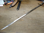Vtg Knights Of Golden Circle? Fraternal Organization Ceremonial Sword w/Scabbard